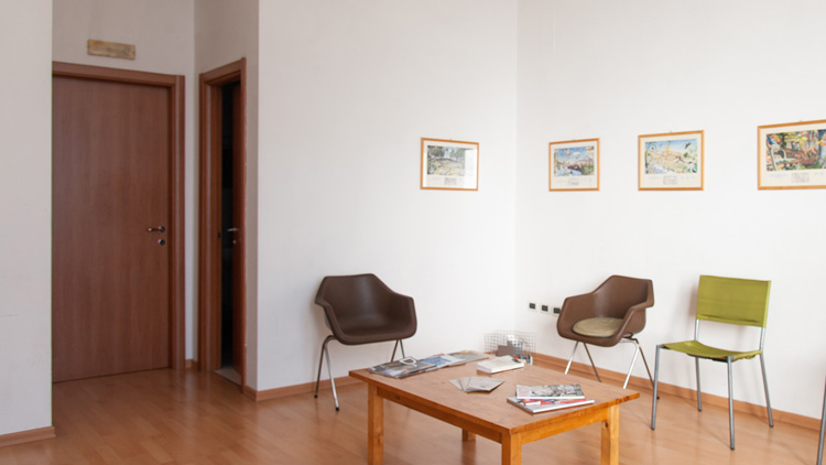 Foto dello studio di Massimo Valente a 