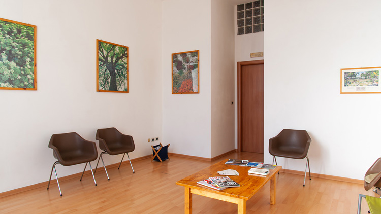 Foto dello studio di Massimo Valente a 