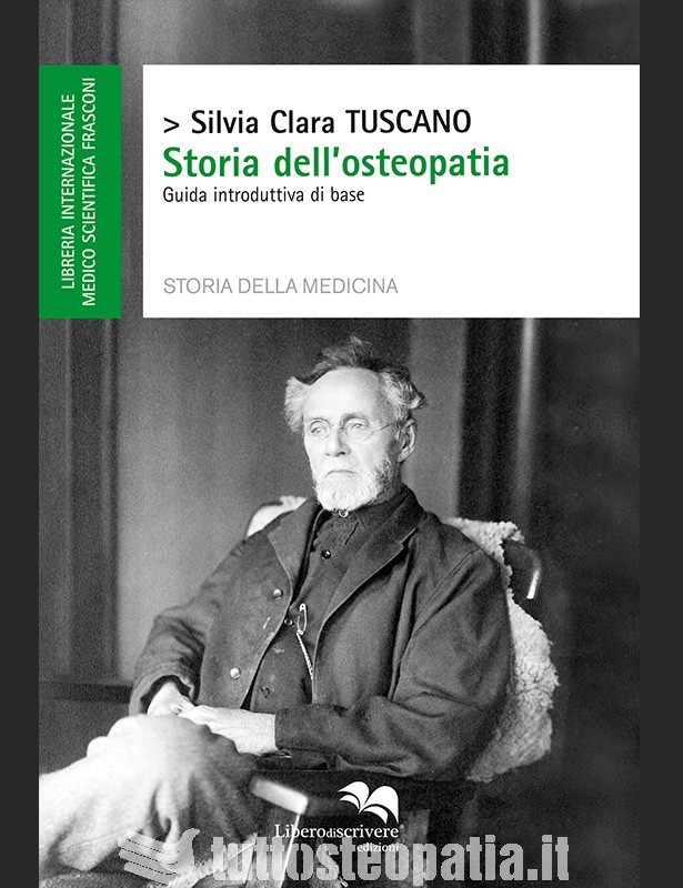 Copertina libro Storia dell’osteopatia di Silvia Clara Tuscano