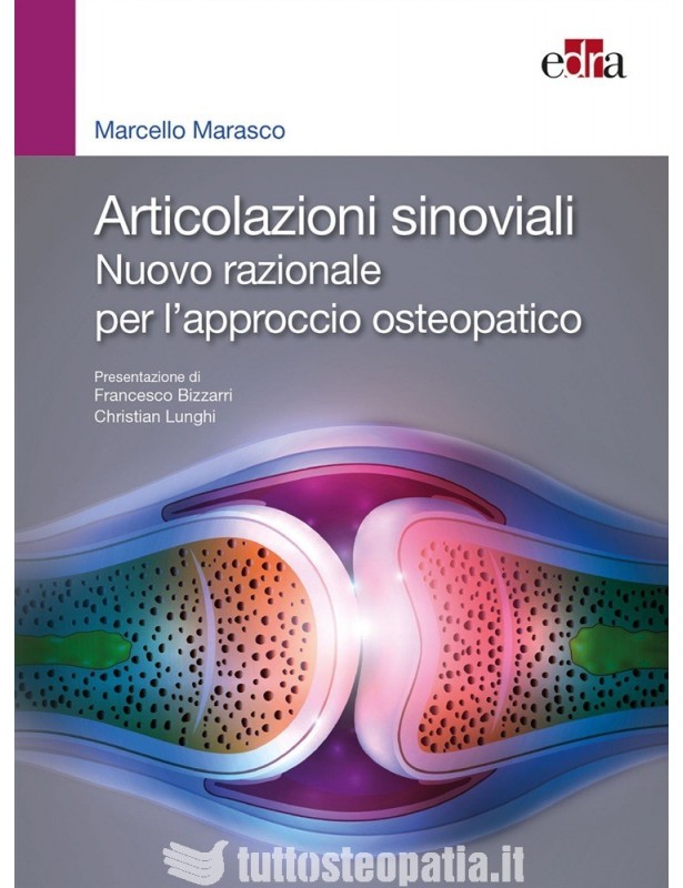 Copertina libro Articolazioni Sinoviali. Nuovo razionale per l’approccio osteopatico di Marcello Luca Marasco
