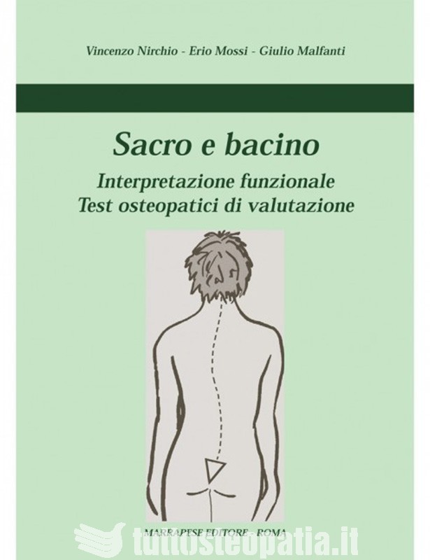 Copertina libro Sacro e bacino di Giulio Malfanti Malfanti