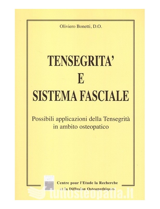 Copertina libro Tensegrità e sistema fasciale di Oliviero Bonetti