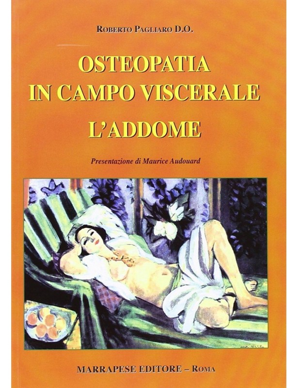 Copertina libro Osteopatia in campo viscerale: l’addome di Adriana Tuttosteopatia