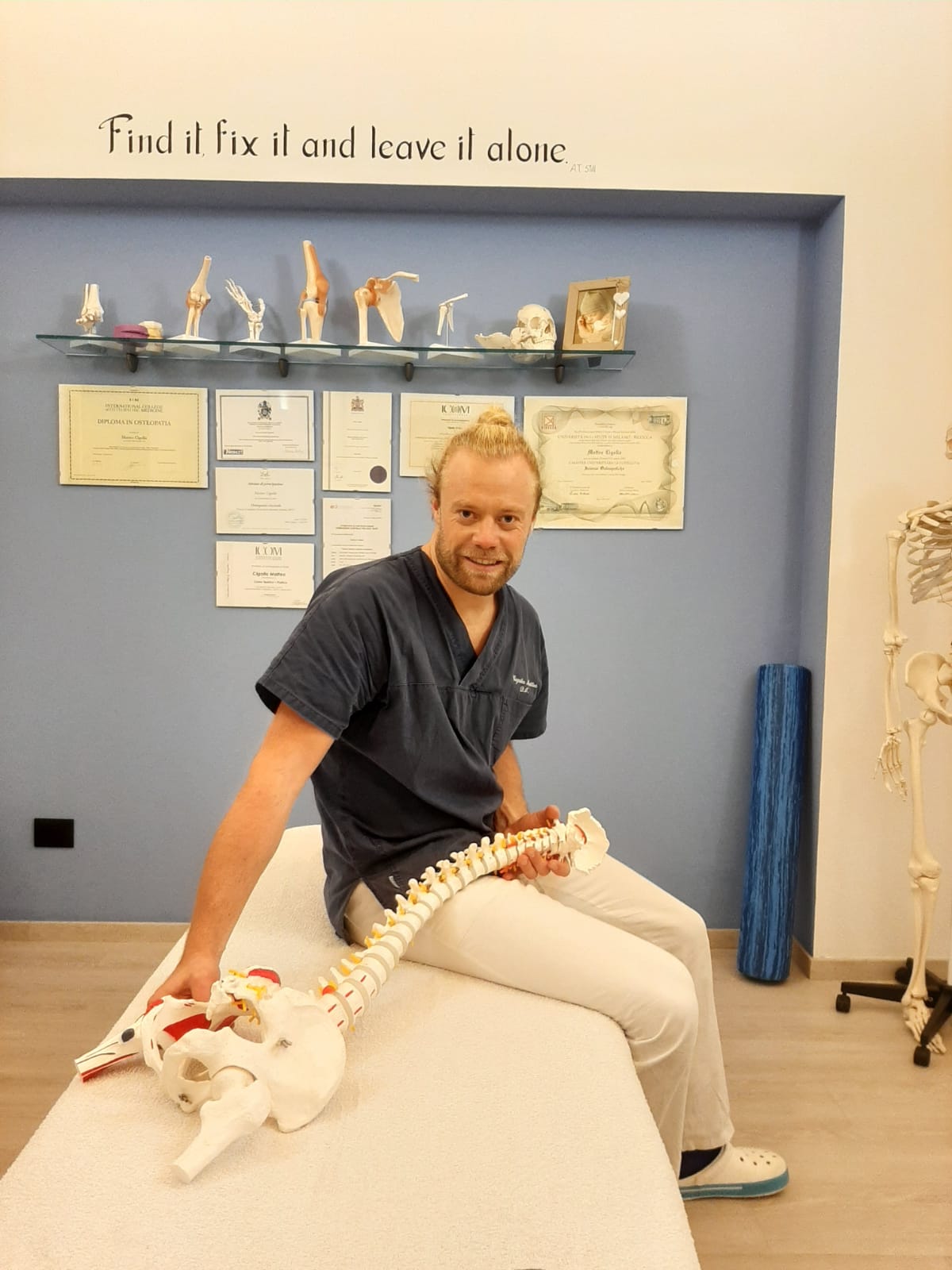 Osteopata Matteo Cigolla