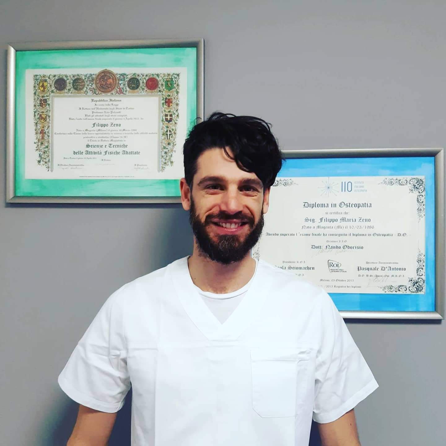 Osteopata Filippo Zeno