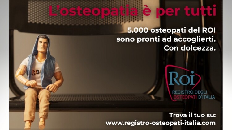 “L’osteopatia è per tutti”: la campagna video del ROI
